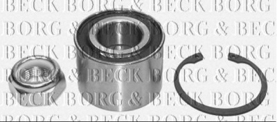 BORG & BECK bwk065 -  Комплект подшипника ступицы колеса